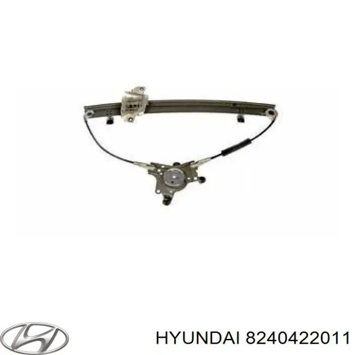 Механізм склопідіймача двері передньої, правої 8240422011 Hyundai/Kia