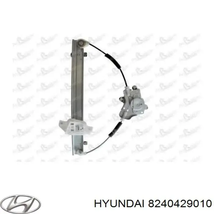 Механізм склопідіймача двері передньої, правої Hyundai Lantra 2 (Хендай Лантра)
