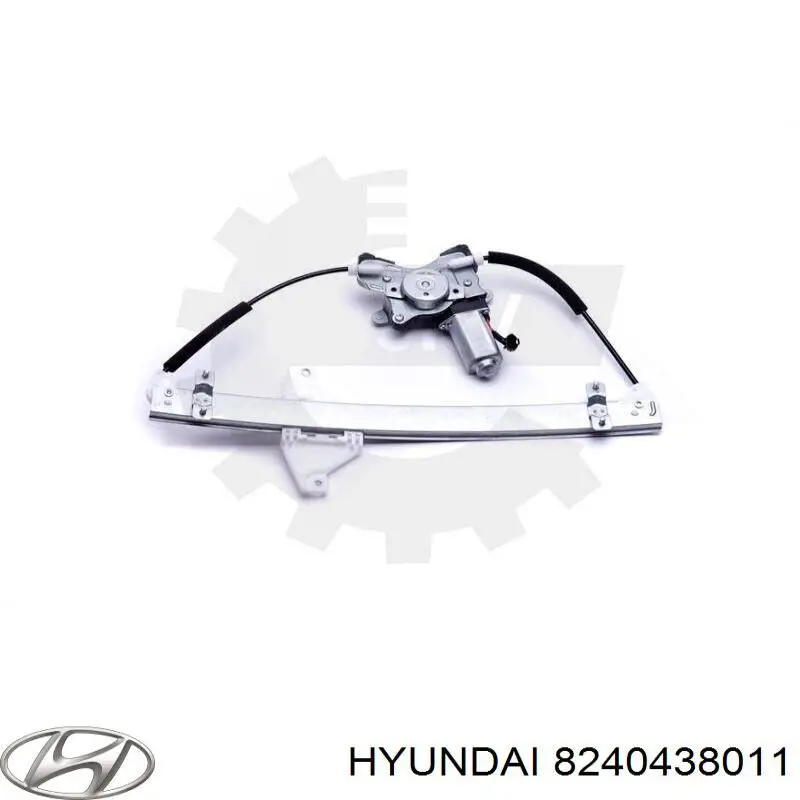 Механізм склопідіймача двері передньої, правої Hyundai Sonata (Хендай Соната)