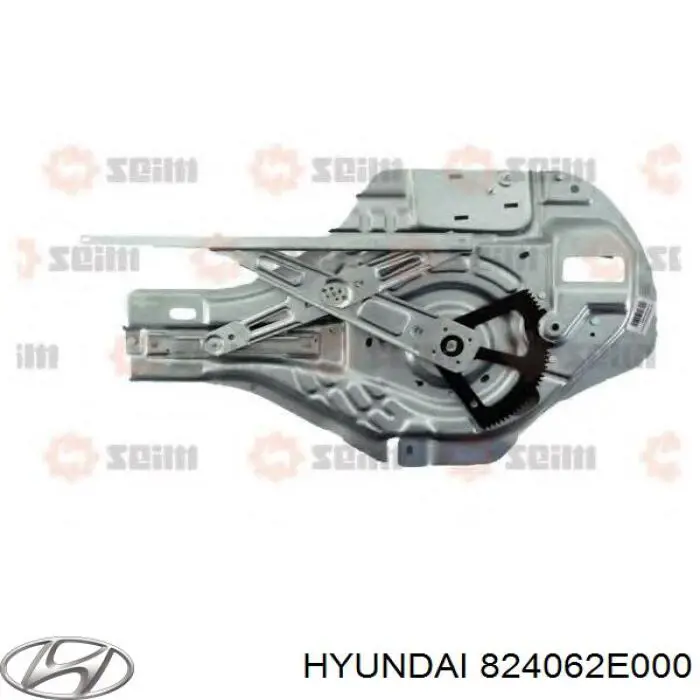 Купити 824062E000 Hyundai/Kia Механізм склопідіймача двері передньої, правої