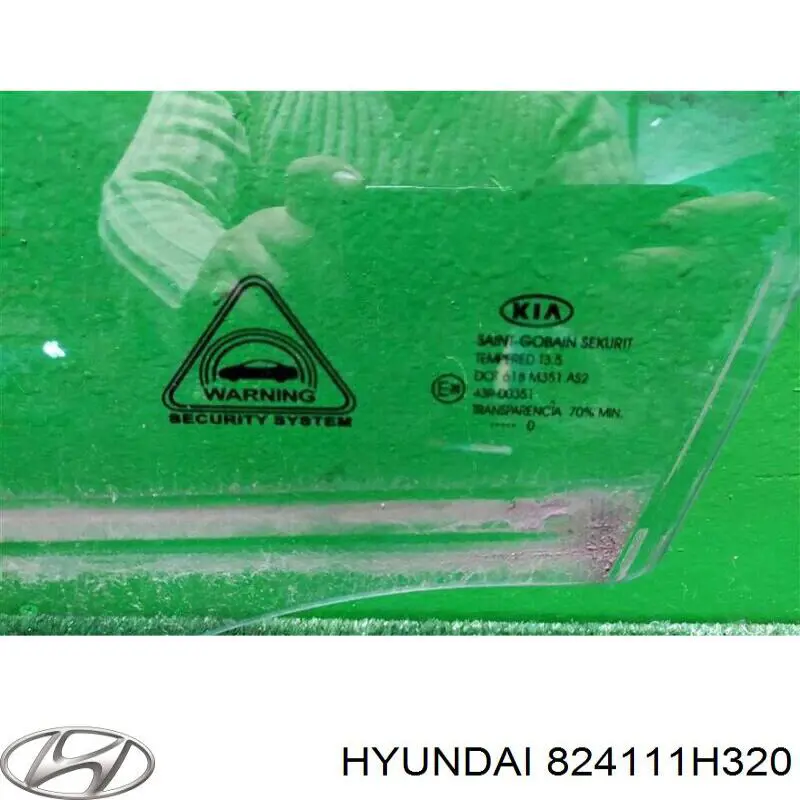 Скло передніх дверей, лівою XYG GS4021D301 ціна, від 23.01 USD
