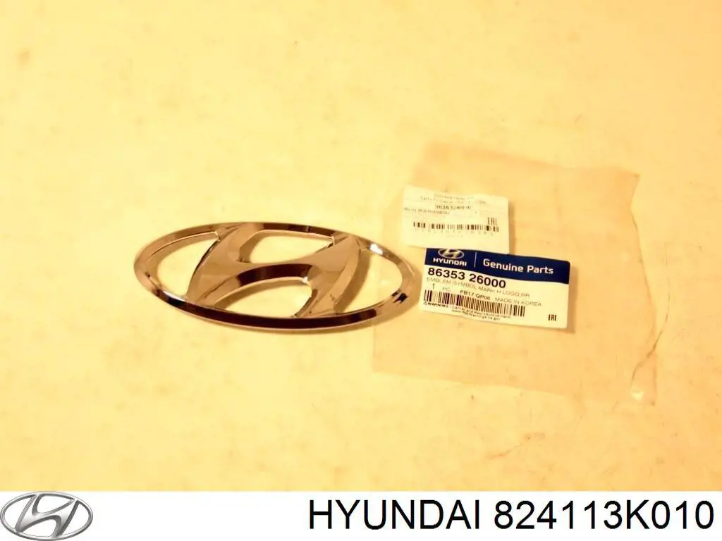 Скло передніх дверей, лівою Hyundai/Kia 824113K010 ціна, від 37.38 USD