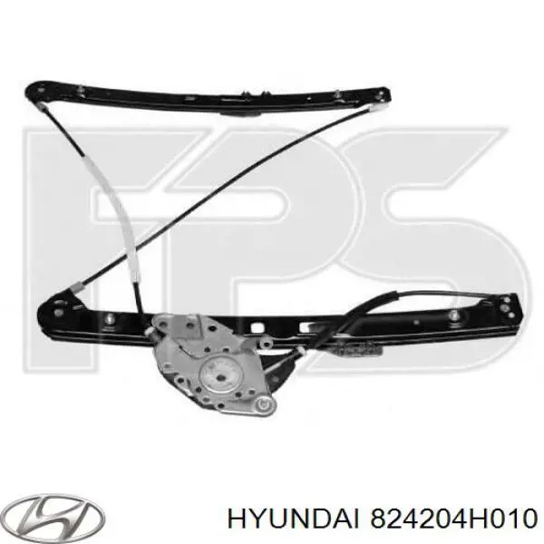 Купити 824204H010 Hyundai/Kia Скло передніх дверей, правою