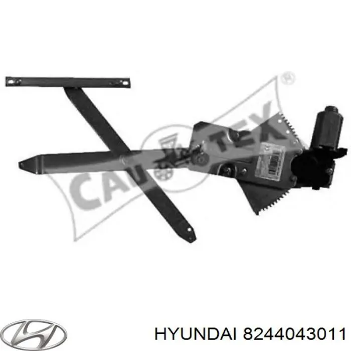 Склопідйомник (механізм переміщення скла) на Hyundai H100  P