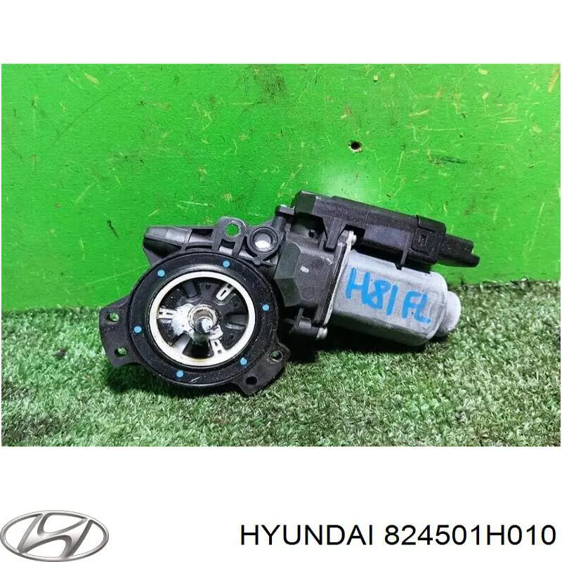 Купити 824501H010 Hyundai/Kia Двигун склопідіймача двері передньої, лівої