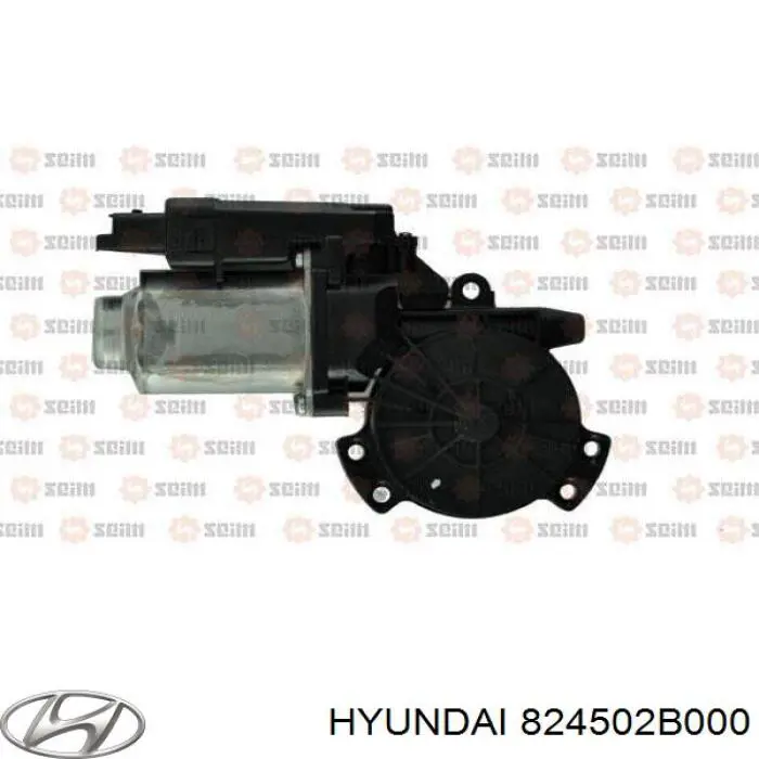 Двигун склопідіймача двері передньої, лівої 824502B000 Hyundai/Kia