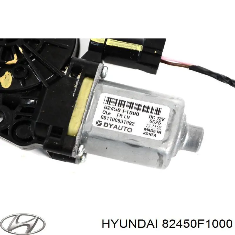 Мотор склопідйомника дверей передніх, лівих Hyundai/Kia 82450F1000 ціна, від 83.06 USD
