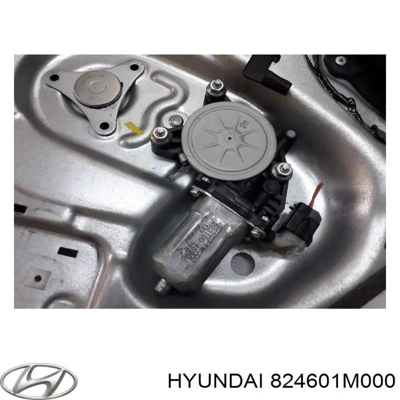 824601M000 Hyundai/Kia двигун склопідіймача двері передньої, правої