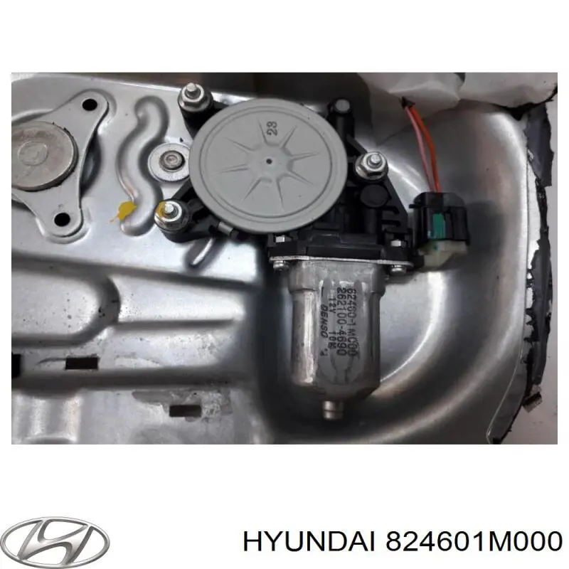 Двигун склопідіймача двері передньої, правої Hyundai/Kia 824601M000 ціна, від 3.79 USD