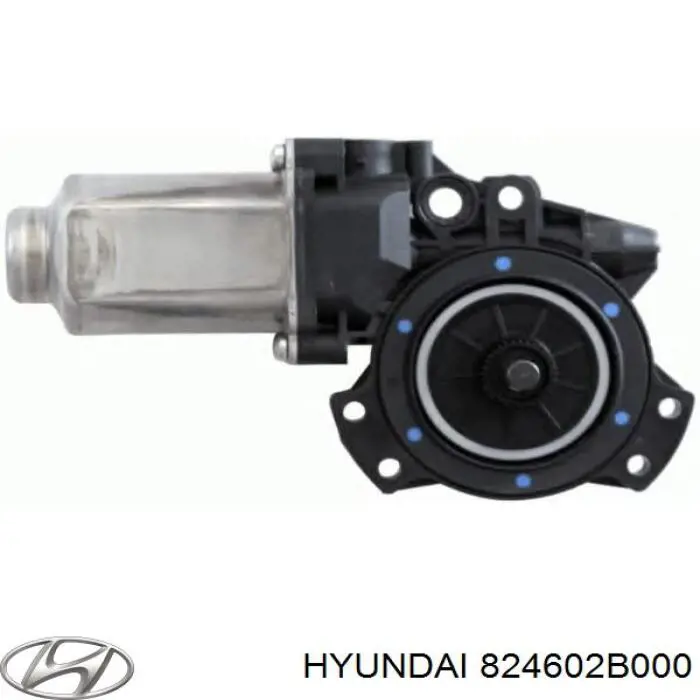 Купити 824602B000 Hyundai/Kia Двигун склопідіймача двері передньої, правої