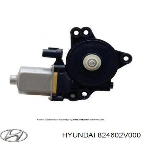 Купити 824602V000 Hyundai/Kia Двигун стеклопод'емника двері задньої, правої
