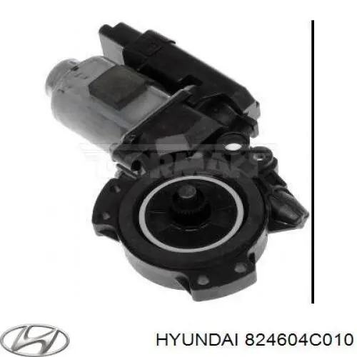 Двигун склопідіймача двері передньої, правої Hyundai/Kia 824604C010 ціна, від 19.00 USD