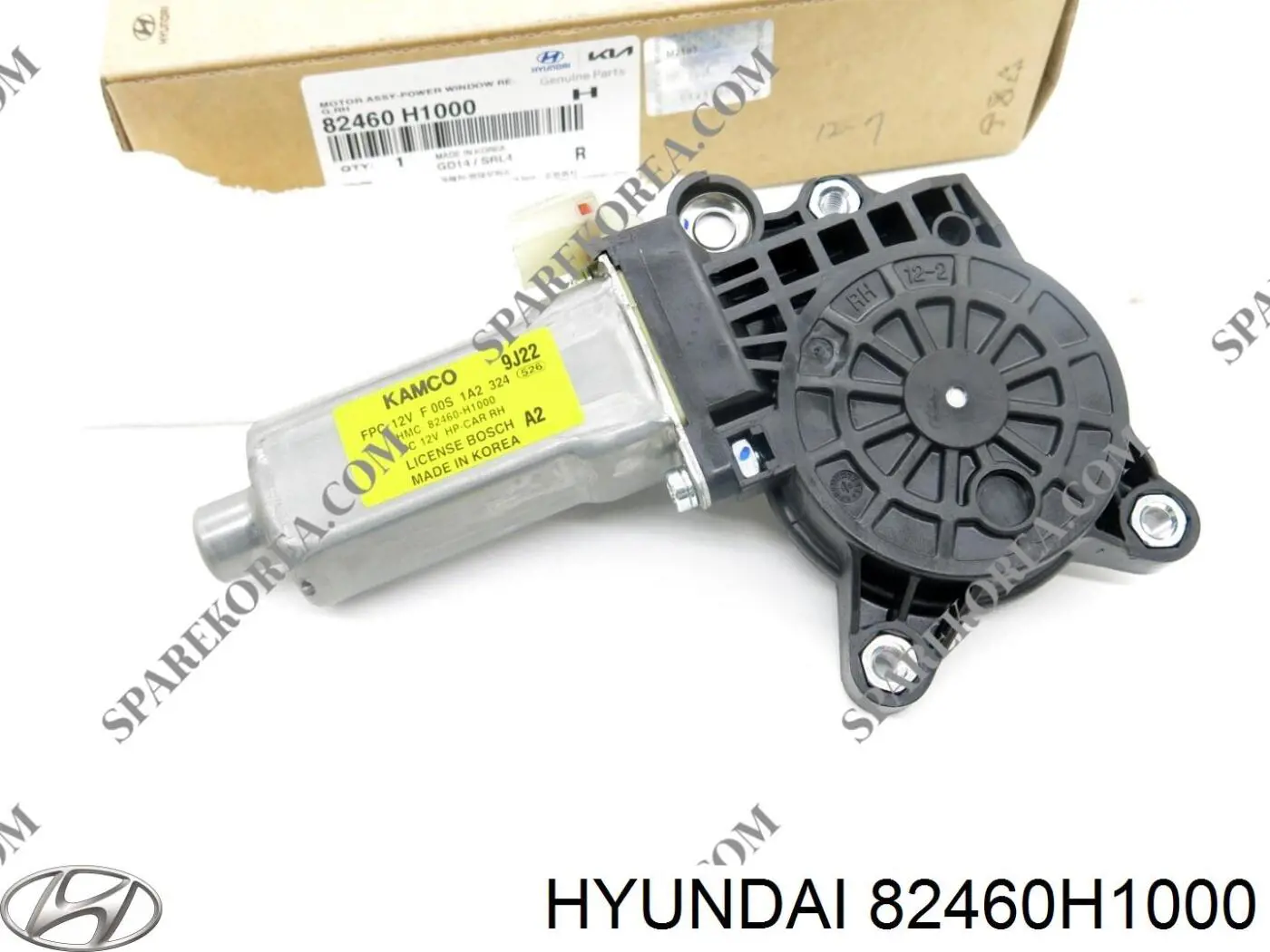 Двигун склопідіймача двері передньої, правої Hyundai/Kia 82460H1000 ціна, від 22.10 USD