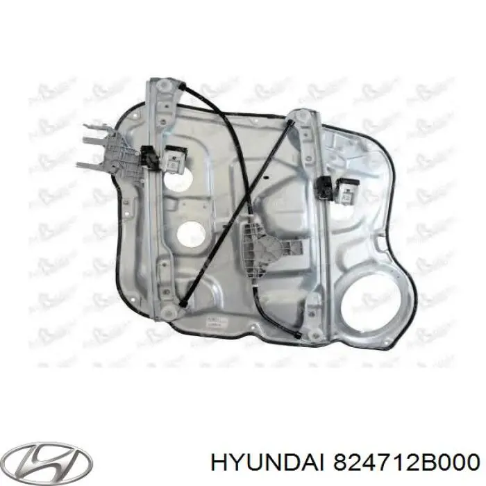 Купити Склопідйомник передньої лівої двері Hyundai Santa Fe II CM