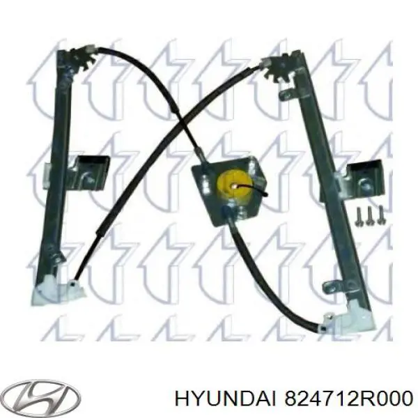 Механізм склопідіймача двері передньої, лівої Hyundai I30 (FD) (Хендай Ай 30)