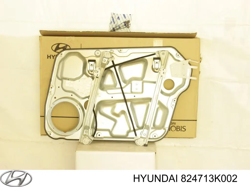 Підйомник механічний вітрового скла на Hyundai Sonata V NF