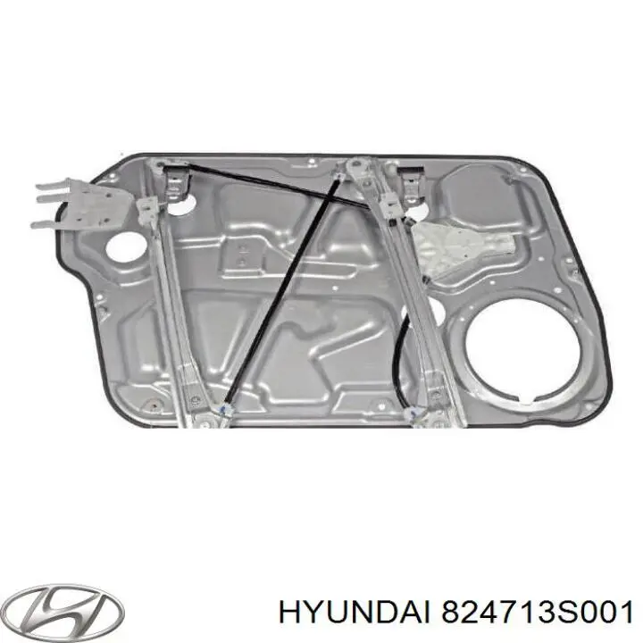 Механізм склопідіймача двері передньої, лівої Hyundai Sonata (YF) (Хендай Соната)
