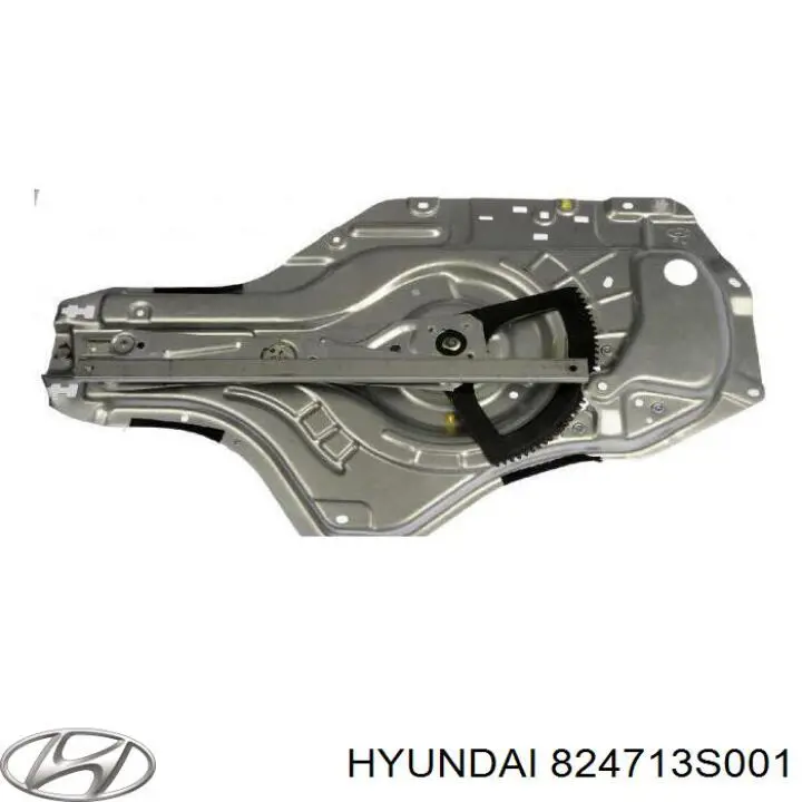  Склопідйомник передньої лівої двері Hyundai Sonata 6