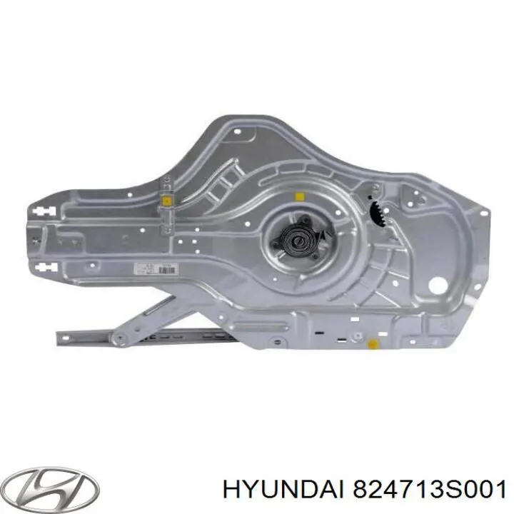 Механізм стеклопідйомника дверей передніх, лівих Hyundai Sonata VI