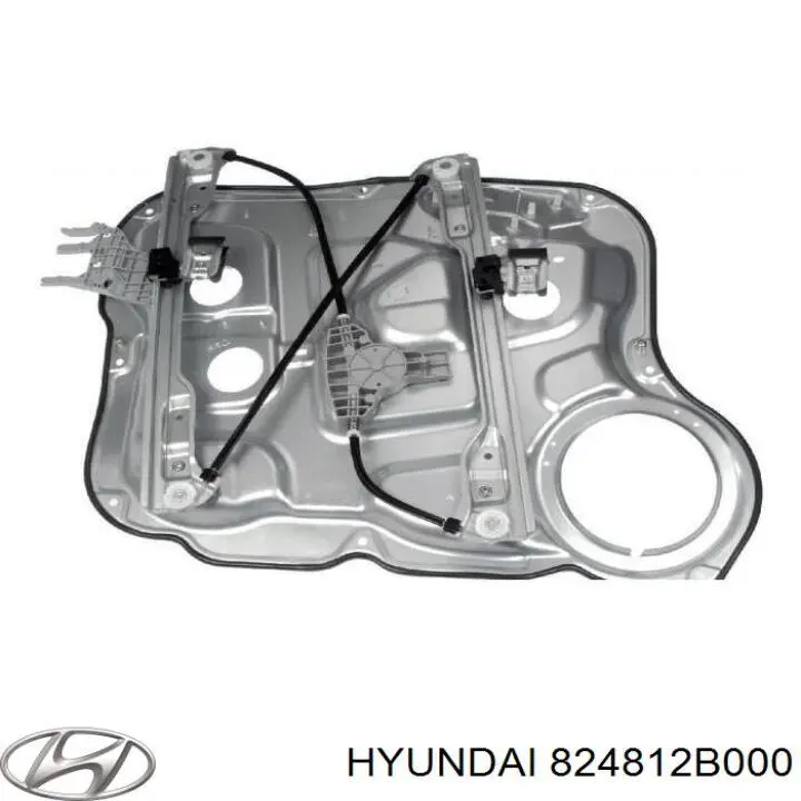 Склопідйомник (механізм переміщення скла) Hyundai/Kia 824812B000 ціна, від 18.85 USD