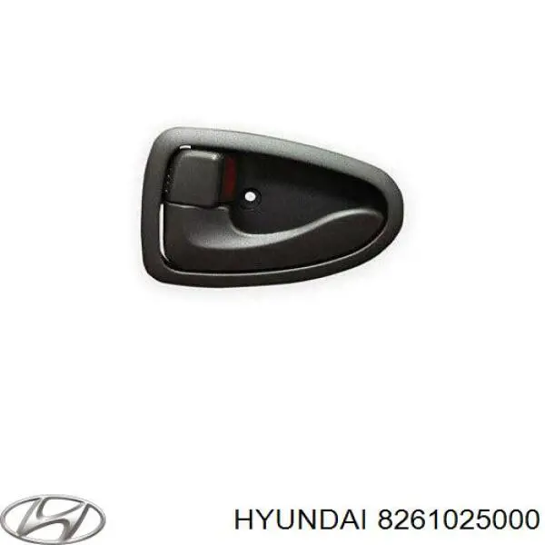 Купити 8261025000 Hyundai/Kia Ручка двері лівою внутрішня перед/зад