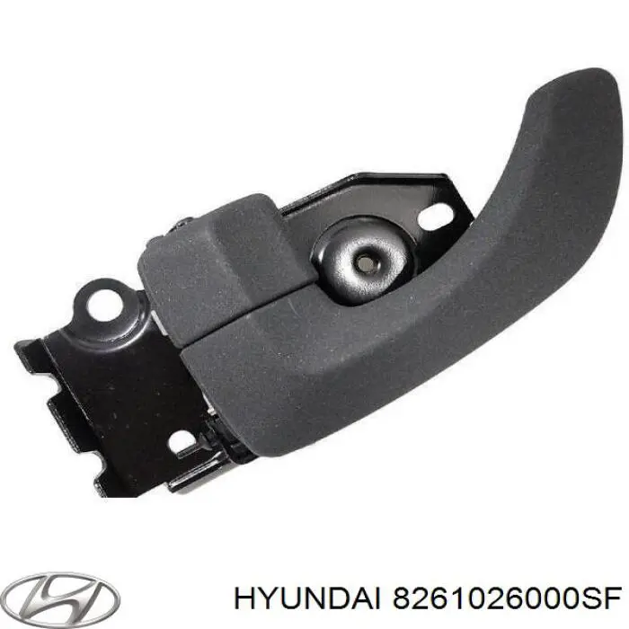 Ручка передньої двері внутрішня ліва Hyundai Santa Fe 1 (SM) (Хендай Санта фе)