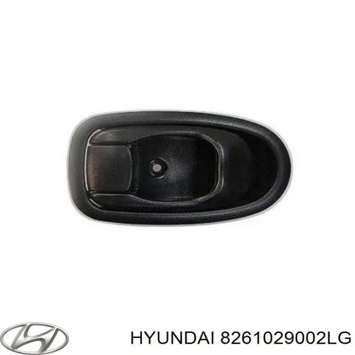 Ручка передньої двері внутрішня ліва Hyundai Lantra 2 (Хендай Лантра)