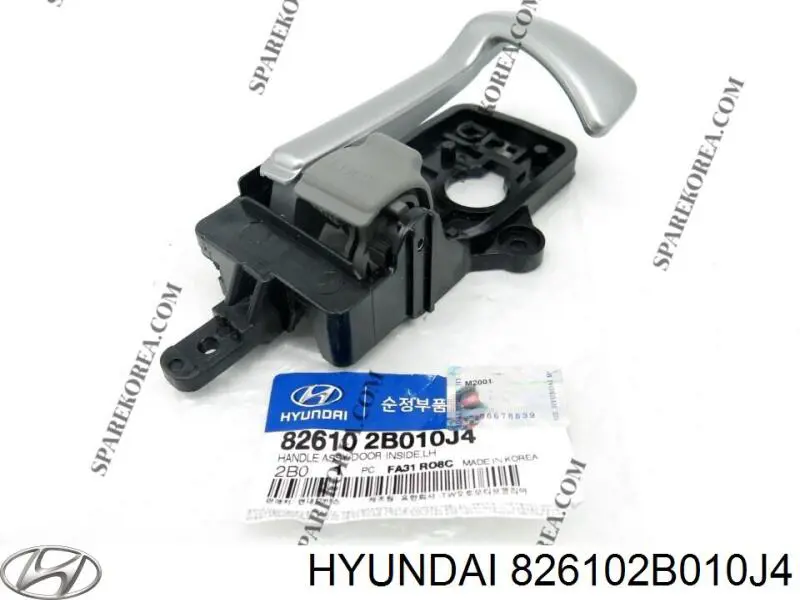 Купити 826102B010J4 Hyundai/Kia Ручка підлокітника передніх дверей внутрішня, ліва