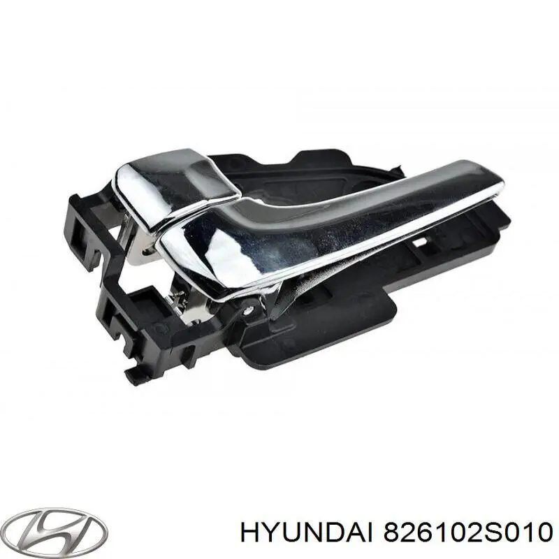 Ручка двері лівою внутрішня перед/зад 826102S010 Hyundai/Kia