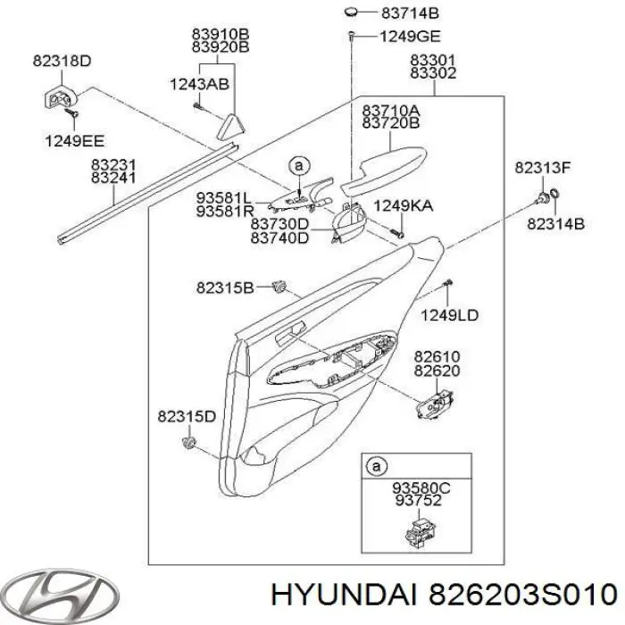 826203S010 Hyundai/Kia 