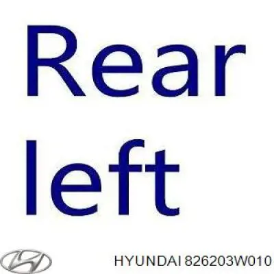  Hyundai/Kia 826203W010 ціна, від 7.03 USD