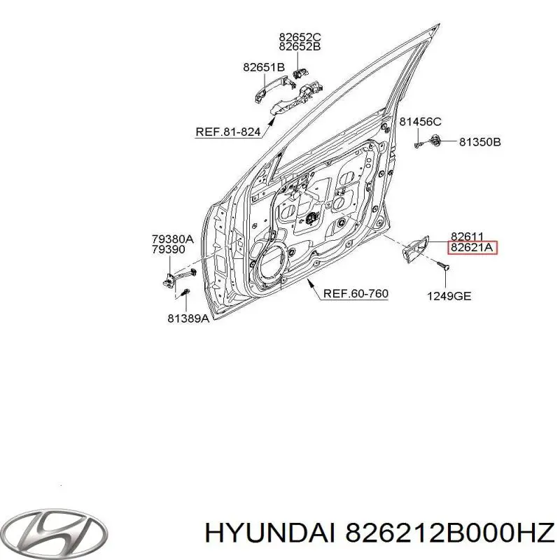 826212B000HZ Hyundai/Kia 