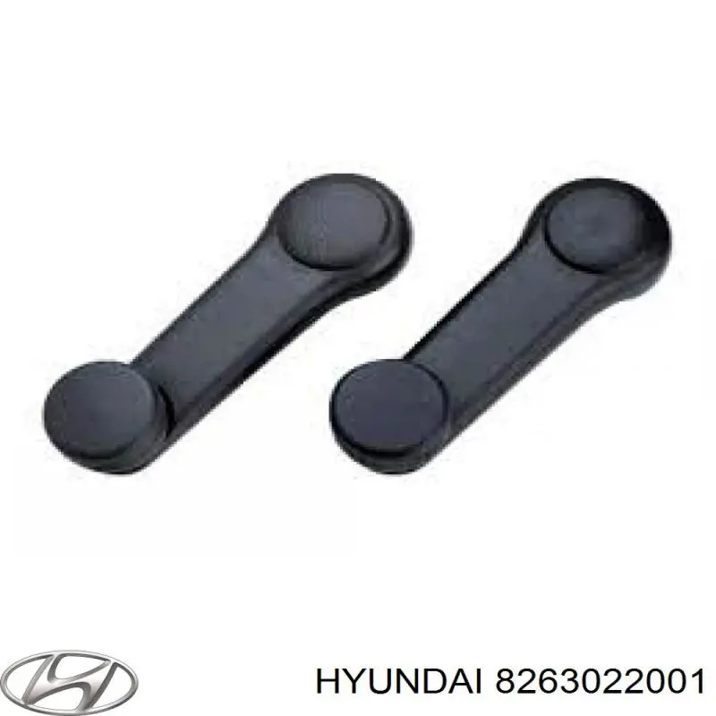 8263022001 Hyundai/Kia Ручка склопідіймача заднього