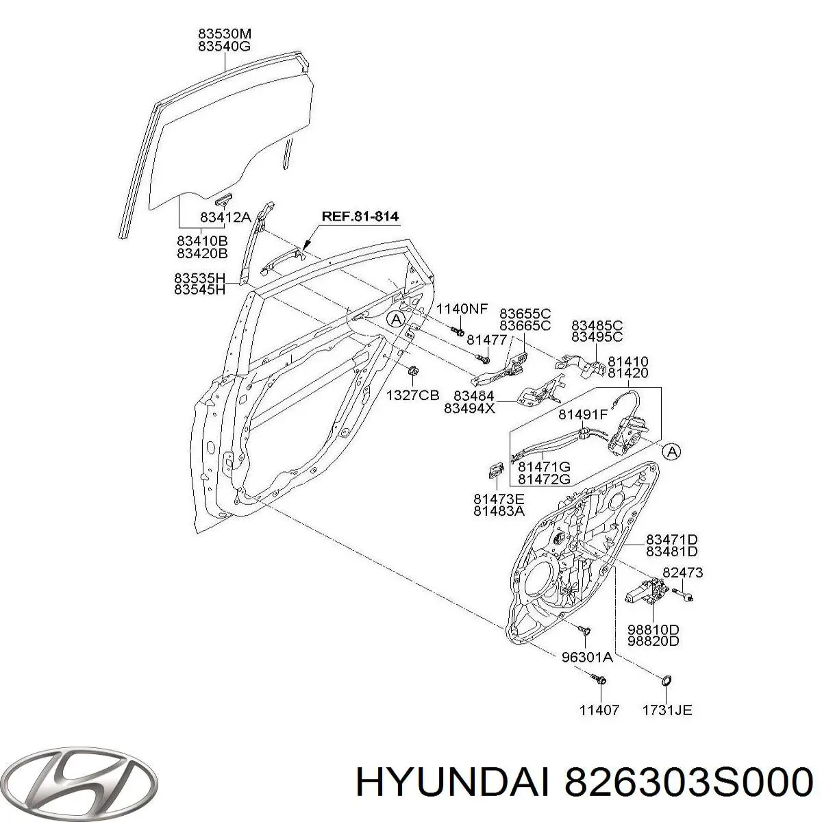  Hyundai/Kia 826303S000 ціна, від 5.37 USD