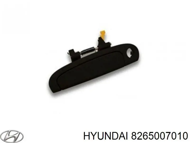 8265007010 Hyundai/Kia Ручка передньої двері зовнішня ліва
