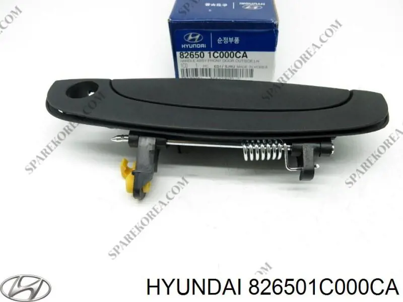 Ручка передньої двері зовнішня ліва Hyundai/Kia 826501C000CA ціна, від 5.52 USD