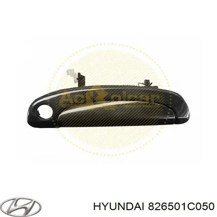 826501C050 Hyundai/Kia Ручка передньої двері зовнішня ліва