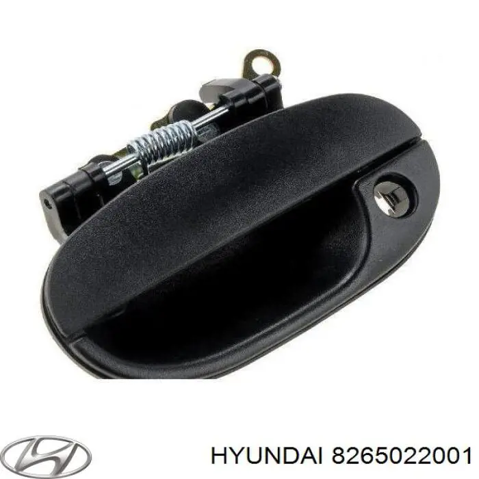 8265022001 Hyundai/Kia ручка передньої двері зовнішня ліва