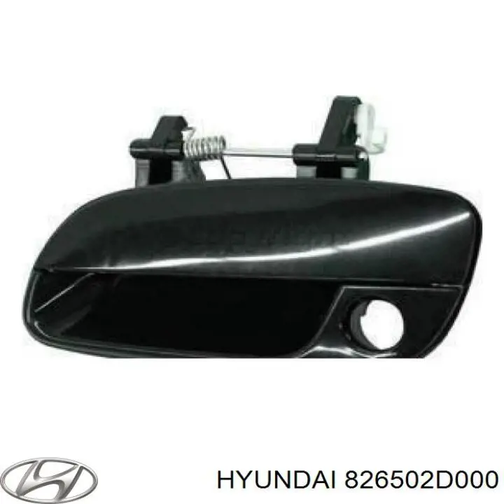  Ручка передньої двері зовнішня ліва Hyundai Elantra 