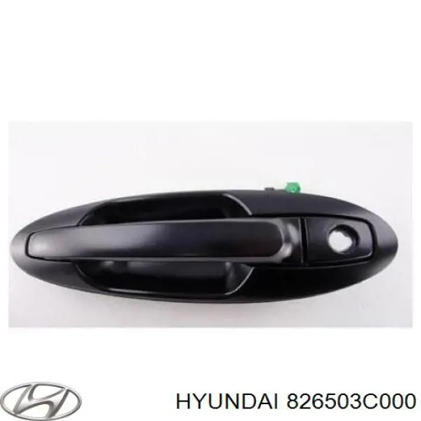 Ручка передньої двері зовнішня ліва Hyundai Sonata (EU4) (Хендай Соната)