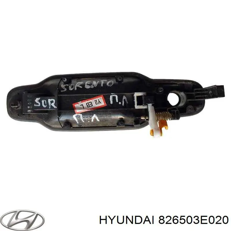 Ручка передньої двері зовнішня ліва Hyundai/Kia 826503E020 ціна, від 27.07 USD