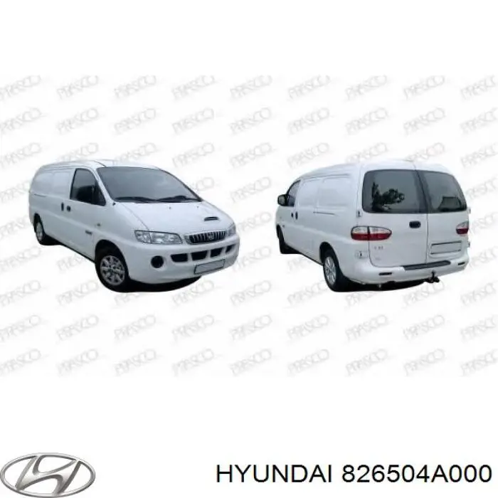 Ручка передньої двері зовнішня ліва Hyundai/Kia 826504A000 ціна, від 11.59 USD