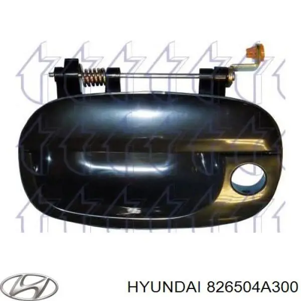 Ручка передньої двері зовнішня ліва 826504A300 Hyundai/Kia