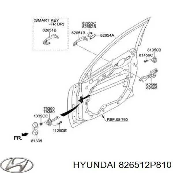  826512P810 Hyundai/Kia