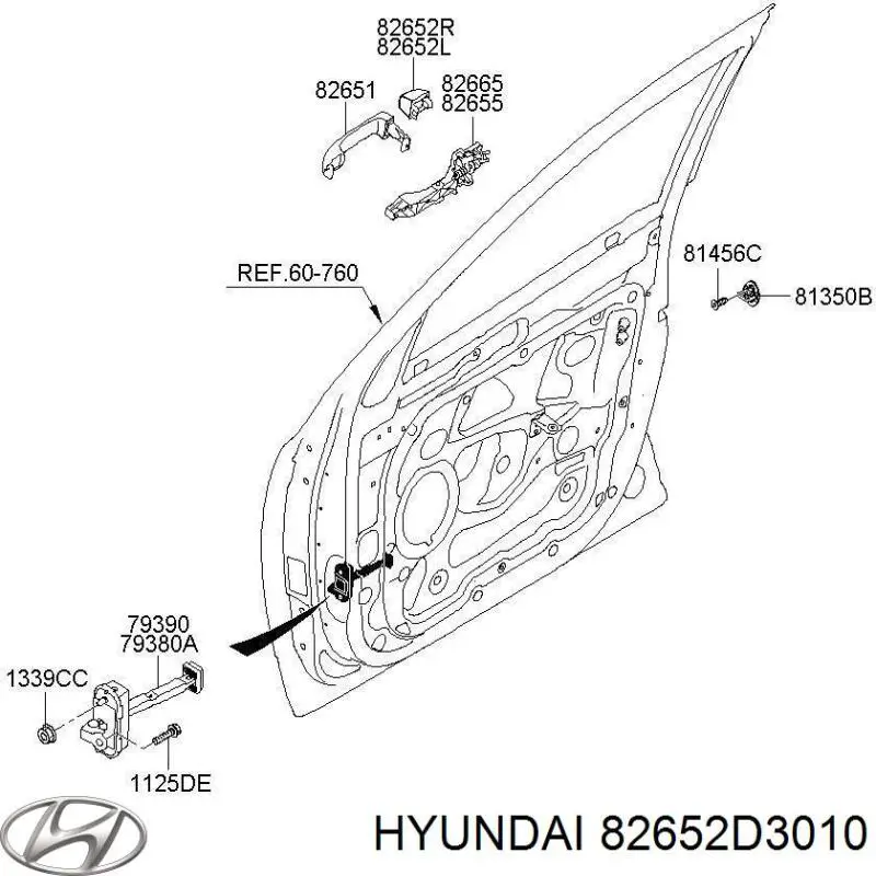  82652D3010 Hyundai/Kia