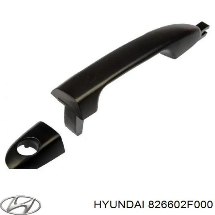 826602F000 Hyundai/Kia ручка передньої двері зовнішня права
