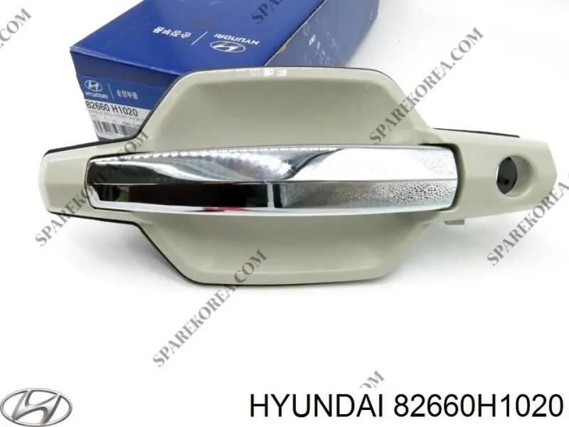 82660H1020 Hyundai/Kia Ручка передніх дверей зовнішня, права