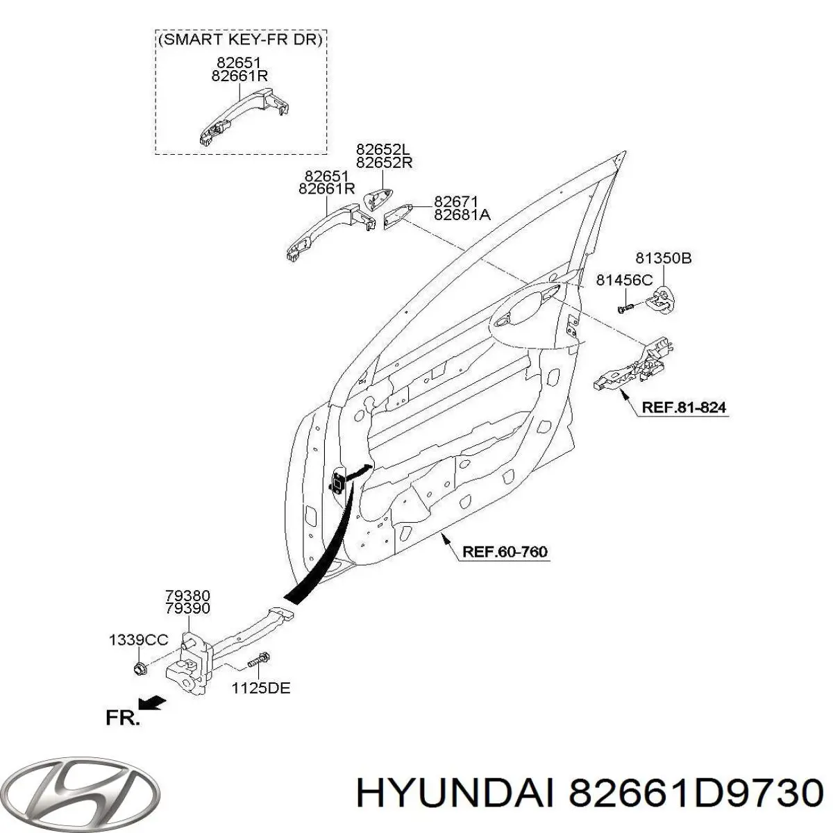 82661D9730 Hyundai/Kia 