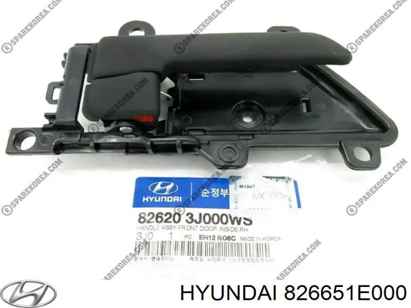 Купити 826651E000 Hyundai/Kia Тримач зовнішньої ручки дверей, передньої правої