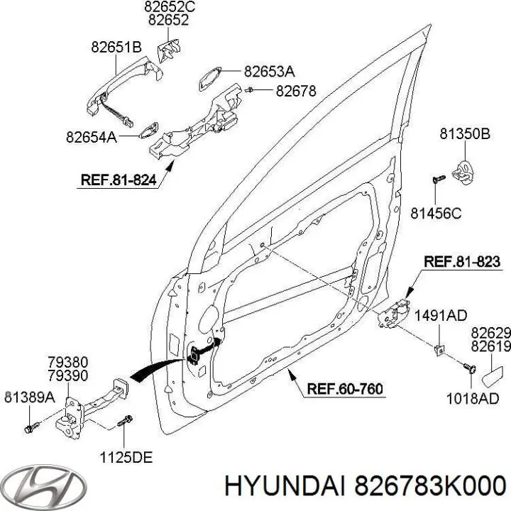 Купити 826783K000 Hyundai/Kia 